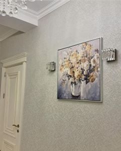 Kanvas Tuval Tablo Sarı Çiçekler Kod: LK495