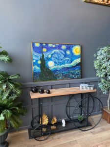 Kanvas Tuval Tablo Yıldızlı Gece Kod: Yg200-K