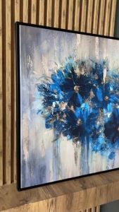 Kanvas Tuval Tablo Blue Ice Kod: LK686-K