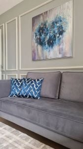 Kanvas Tuval Tablo Blue Ice Kod: LK686-K