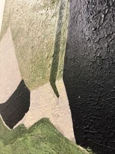 Yağlı Boya Dokulu Kabartmalı Modern Soyut Tablo 70x100cm