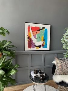 Kanvas Tuval Tablo Pastel Soyut Kod: LP7263-K