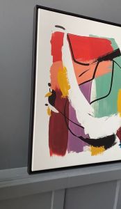 Kanvas Tuval Tablo Pastel Soyut Kod: LP7263-K