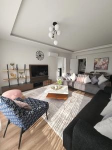 Kanvas Tuval Tablo Pudra Çiçek Kod: ZV2007-K