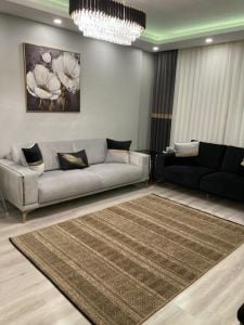 Yağlı Boya Dokulu Kabartmalı Beyaz Çiçekler Tablo 90x90cm