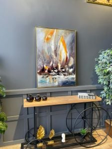 Kanvas Tuval Tablo Kaotik Soyut Kod: CB5522-K