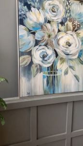 Kanvas Tuval Tablo Blue Classy  Kod: CB5524-K