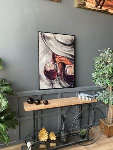 Kanvas Tuval Tablo Woman and Wine Kod: RR2012-K