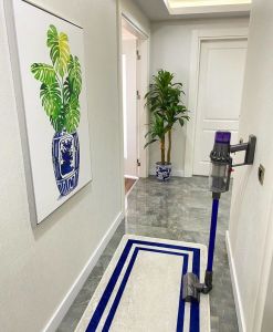 Kanvas Tuval Tablo Blue Blanc Deve Tabanı Kod: TG99-K