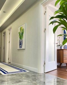 Kanvas Tuval Tablo Blue Blanc Deve Tabanı Kod: TG99-K