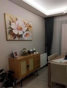 Kanvas Tuval Tablo Pembe Çiçekler Kod: LK389-K