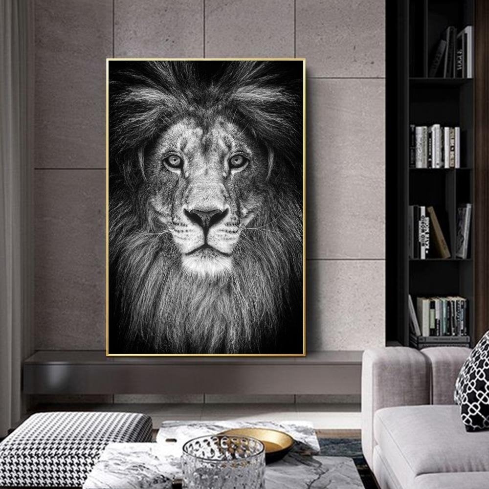 Kanvas Tuval Tablo Aslan Kod: Z8779