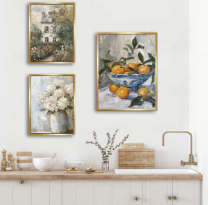 Mutfaklara Özel Tablo Seti Vintage KOD: MF01