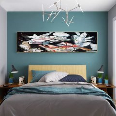 120x50cm Panoramik Kanvas Tuval Tablo Abstract Kod: P008