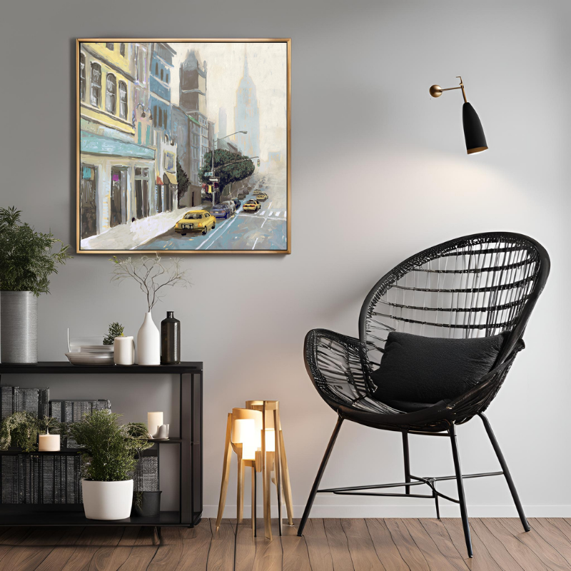 Kanvas Tuval Tablo Pastel New York Kod: EYL61