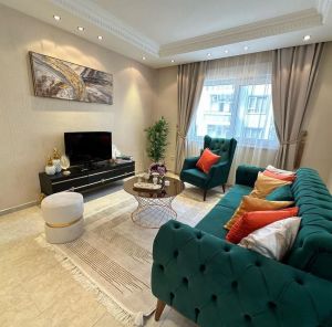 120x50cm Panoramik Kanvas Tuval Tablo Altınlı Soyut Kod: LK556-P