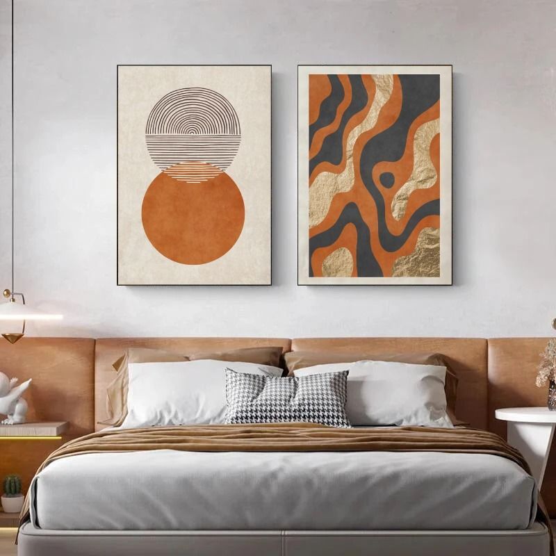 İkili Kanvas Tuval Tablo EYL13 50x70cm Fark