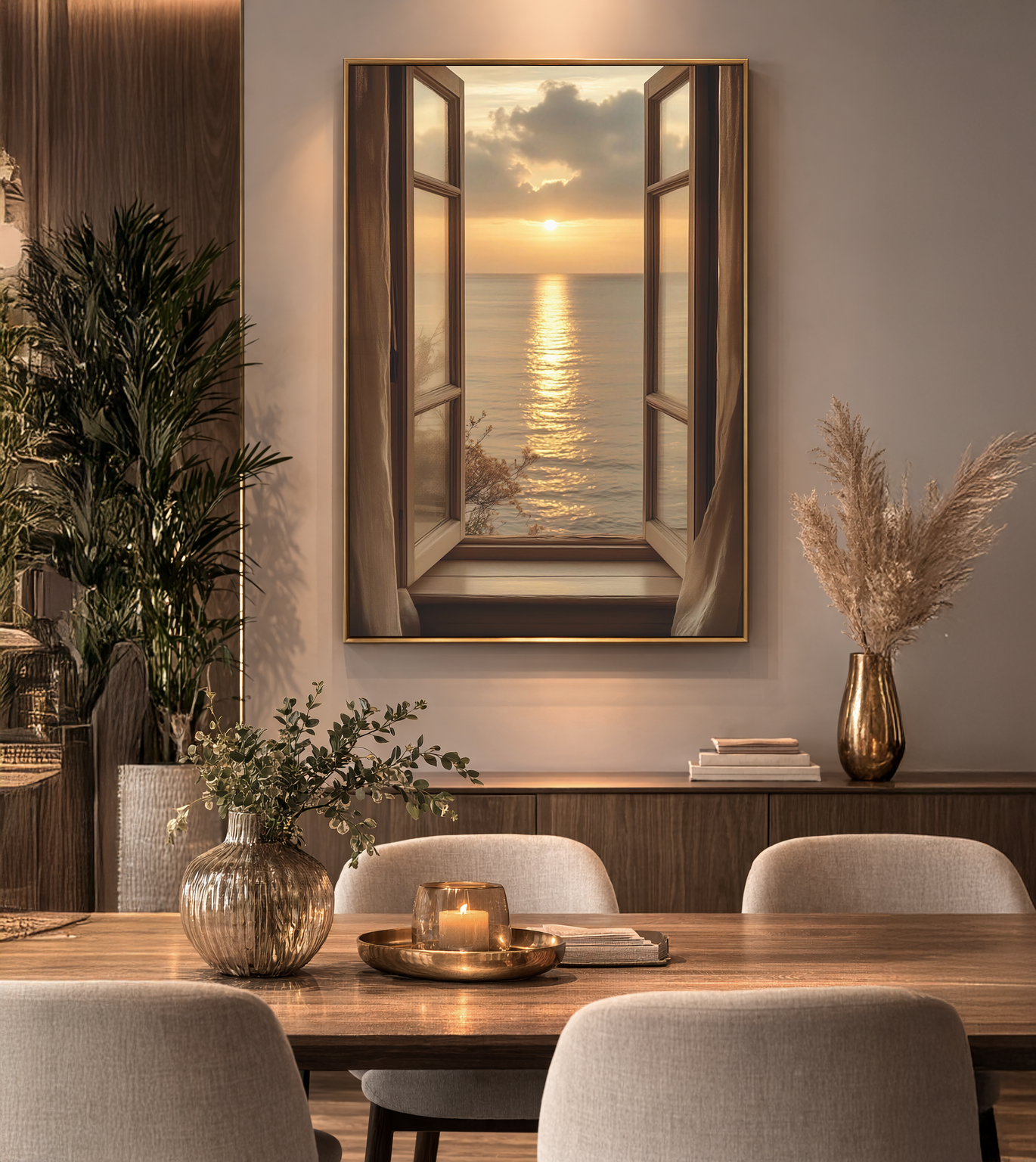 Kanvas Tuval Tablo Gün Batımı KOD: BT03