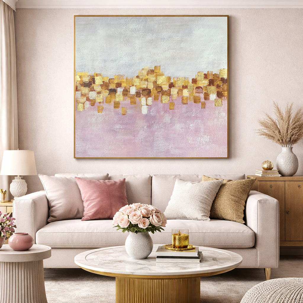 90x90cm Kanvas Tuval Tablo