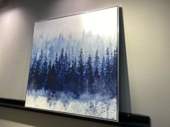 Kanvas Tuval Tablo Blue Woods Kod: KT0031