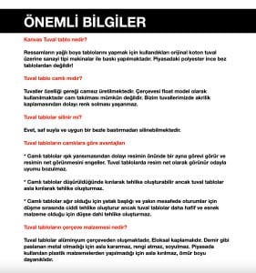 İkili Kanvas Tuval Tablo Turkuaz Çiçekler Kod: LK697-K