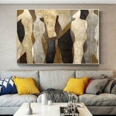 Kanvas Tuval Tablo Abstract Shape Kod: A2301-K