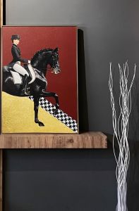 Kanvas Tuval Tablo Royal Horse Kod: H121-K