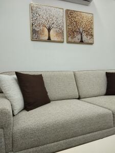Kanvas Tuval Tablo Gümüş Para Ağacı Kod: EYL170 70x120cm Fark Bedeli