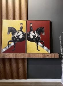 Kanvas Tuval Tablo Royal Horse Kod: H122-K