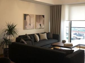 İkili Kanvas Tuval Tablo Modern Bej Soyut Kod: LK460-K