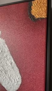 Yağlı Boya Dokulu Kabartmalı Abstract Atlar Tablosu V2