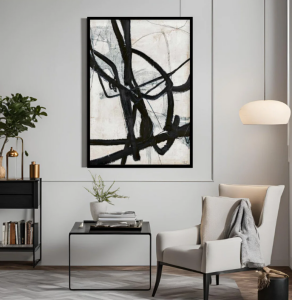 70x100cm Çerçeveli Tuval Tablo