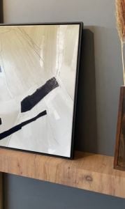 Kanvas Tuval Tablo Soyut Bej V2 Kod: LK464-K