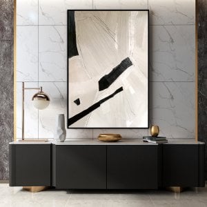 Kanvas Tuval Tablo Soyut Bej V2 Kod: LK464-K