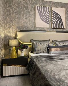 İkili Kanvas Tablo Seti Abstract Line KOD: A37-K