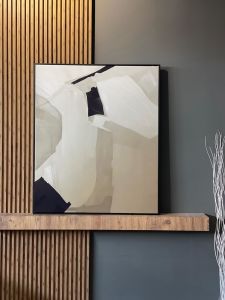 Kanvas Tuval Tablo Soyut Bej V1 Kod:   LK465-K