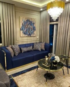 Kanvas Tuval Tablo Mavi Karma Kod: LK557-K