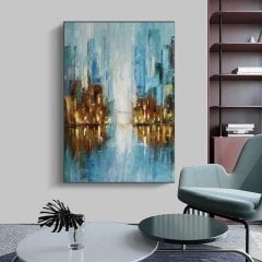 Kanvas Tuval Tablo Abstract Reflection Kod: KT0042