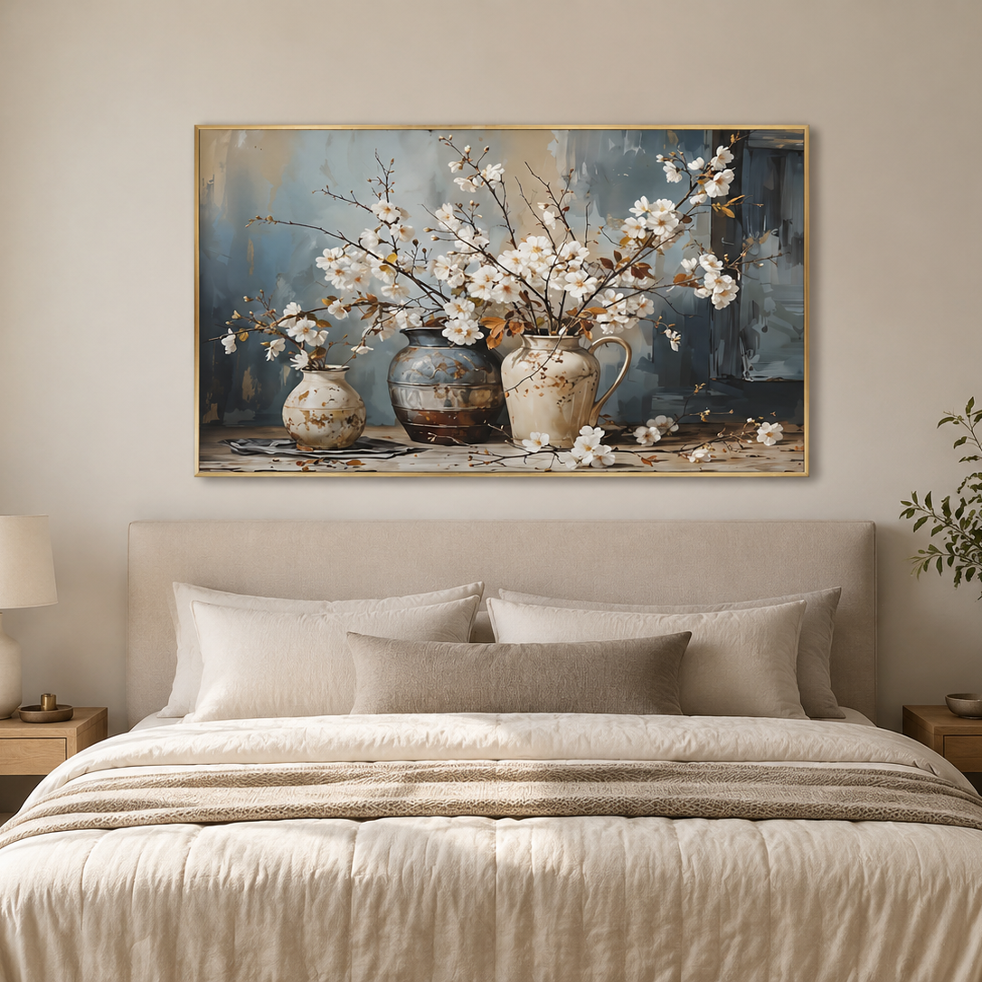 70x120cm Çerçeveli Tuval Tablo
