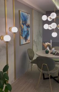 Kanvas Tuval Tablo Navy Blue Ink Kod: SP2001-K