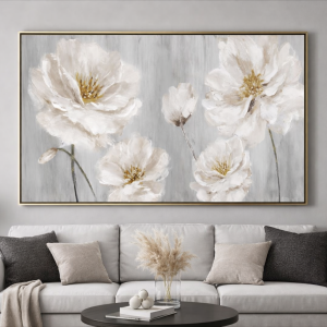 Kanvas Tuval Tablo Modern Çiçekler Kod: H51-S-K