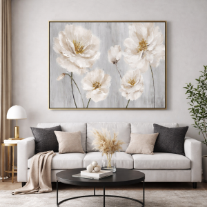 Kanvas Tuval Tablo Modern Çiçekler Kod: H51-S-K