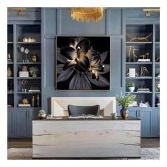 Kanvas Tuval Tablo Elegant Çiçek KOD: LK597-K