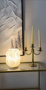 Yağlı Boya Dokulu Kabartmalı Dağ Manzarası Tablo