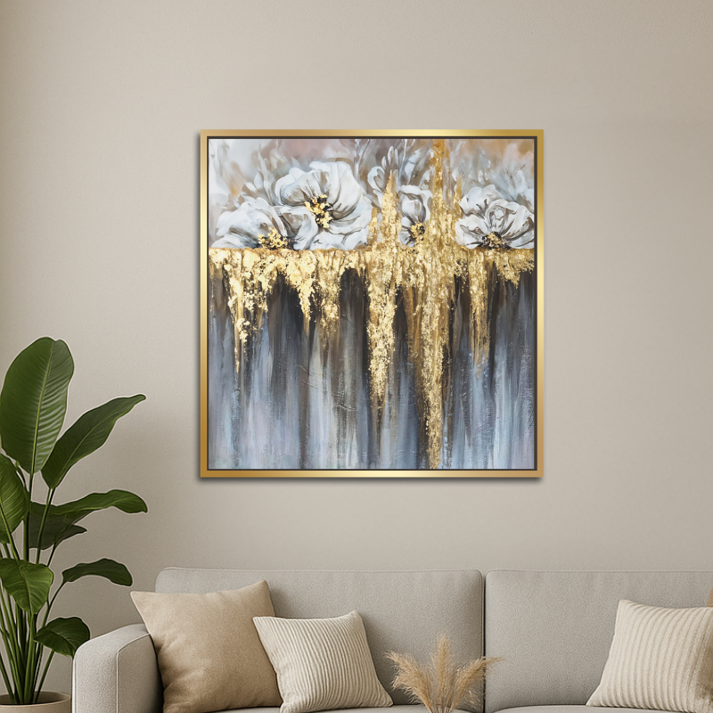 90x90cm Kanvas Tuval Tablo