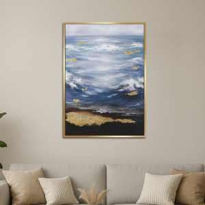 70x100cm Yağlı Boya Dokulu Kabartmalı Kanvas Tuval Tablo