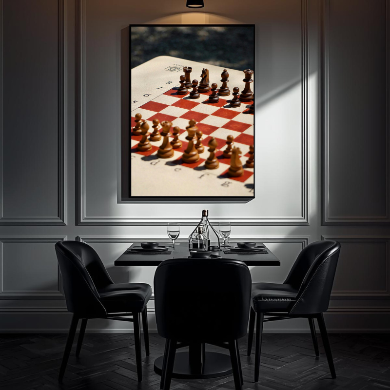 Kanvas Tuval Tablo Klasik Satranç Kod: EYL180